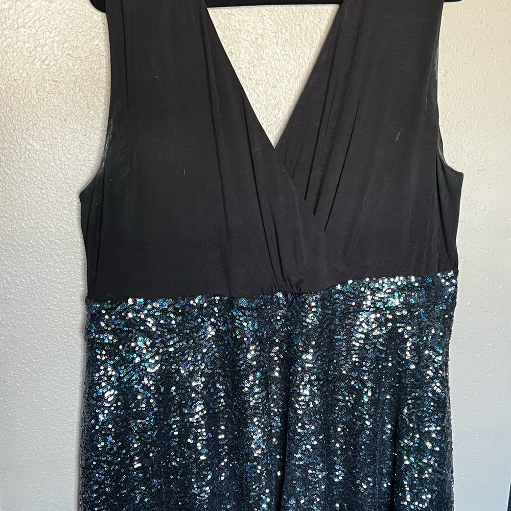 Black and sequin party dress!